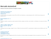Tablet Screenshot of mercadoautomovel.blogspot.com