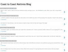 Tablet Screenshot of coasttocoastmattress.blogspot.com