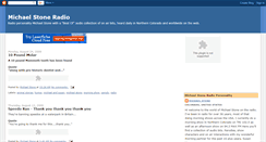 Desktop Screenshot of michaelstoneradio.blogspot.com