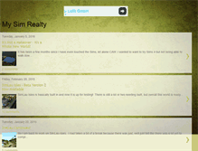 Tablet Screenshot of mysimrealty.blogspot.com