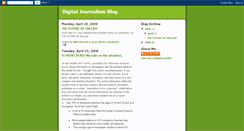 Desktop Screenshot of digitaljournalismblog.blogspot.com