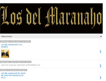 Tablet Screenshot of losdelmaranaho.blogspot.com