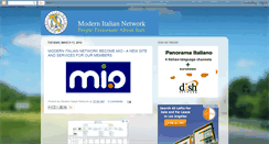 Desktop Screenshot of modernitaliannetwork.blogspot.com