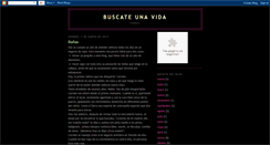 Desktop Screenshot of buscate-una-vida.blogspot.com
