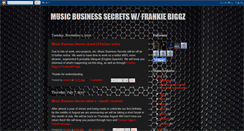 Desktop Screenshot of frankiebiggz.blogspot.com