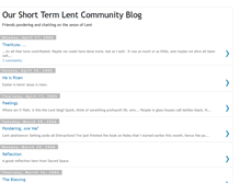 Tablet Screenshot of lentblog.blogspot.com