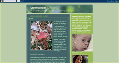 Desktop Screenshot of growinginside.blogspot.com