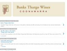 Tablet Screenshot of banksthargo.blogspot.com