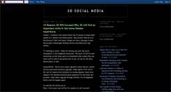 Desktop Screenshot of 3dsocialmedia.blogspot.com