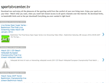 Tablet Screenshot of gazi-sportstvcentertv.blogspot.com