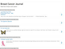 Tablet Screenshot of breastcancerjournal.blogspot.com