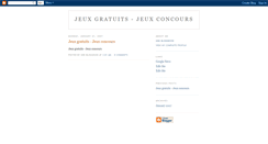 Desktop Screenshot of jeux-gratuits-jeux-concours.blogspot.com