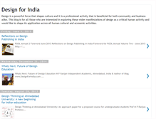 Tablet Screenshot of design-for-india.blogspot.com