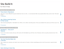 Tablet Screenshot of 4sitebuildit.blogspot.com