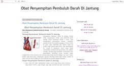 Desktop Screenshot of obatpenyempitanpembuluhdarahdijantung.blogspot.com