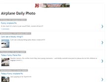 Tablet Screenshot of airplanedailyphoto.blogspot.com