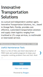 Mobile Screenshot of innovativetransportationsolutions.blogspot.com
