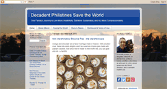 Desktop Screenshot of decadentphilistines.blogspot.com