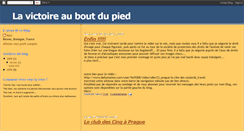 Desktop Screenshot of lavictoireauboutdupied.blogspot.com