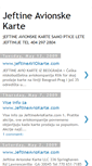 Mobile Screenshot of jeftineavionskekarte.blogspot.com