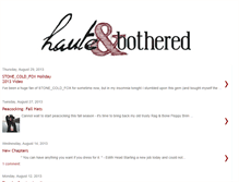 Tablet Screenshot of behautebothered.blogspot.com