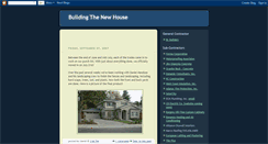 Desktop Screenshot of building-the-new-house.blogspot.com
