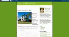 Desktop Screenshot of buenosaires-turismorural.blogspot.com