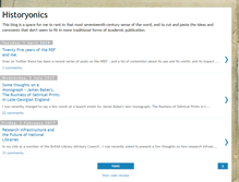 Tablet Screenshot of historyonics.blogspot.com