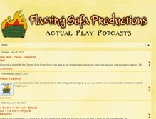 Tablet Screenshot of flamingsofaproductions.blogspot.com