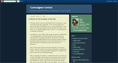 Desktop Screenshot of curmudgeoncentral.blogspot.com