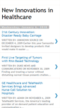 Mobile Screenshot of newinnovationsinhealthcare.blogspot.com