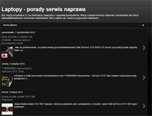 Tablet Screenshot of laptop-serwis.blogspot.com