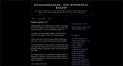 Desktop Screenshot of nusakambangan-island.blogspot.com