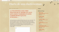 Desktop Screenshot of diariodeunaelasticwoman.blogspot.com