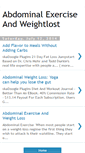 Mobile Screenshot of abdexercise.blogspot.com