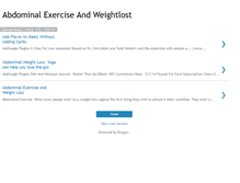 Tablet Screenshot of abdexercise.blogspot.com