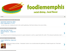 Tablet Screenshot of foodiememphis.blogspot.com