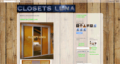 Desktop Screenshot of closetsluna.blogspot.com