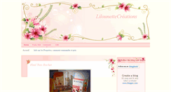 Desktop Screenshot of lilounetteandco.blogspot.com