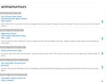 Tablet Screenshot of animamurmurs.blogspot.com