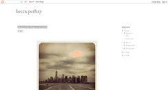 Desktop Screenshot of beccaperhay.blogspot.com