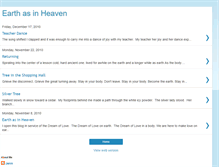 Tablet Screenshot of earthasinheaven.blogspot.com