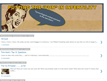 Tablet Screenshot of funininfertility.blogspot.com