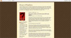 Desktop Screenshot of houseofnumbersdocumentary.blogspot.com