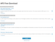 Tablet Screenshot of mp3-download-free.blogspot.com