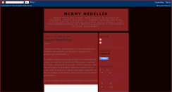 Desktop Screenshot of mcrmymedellin.blogspot.com