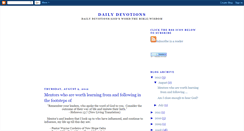 Desktop Screenshot of daily-devotions-istyles.blogspot.com