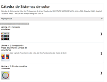 Tablet Screenshot of catedradesistemadecolor-sosa.blogspot.com