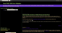 Desktop Screenshot of freesmssites.blogspot.com