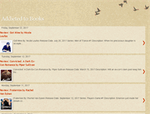 Tablet Screenshot of imaddicted2yabooks.blogspot.com